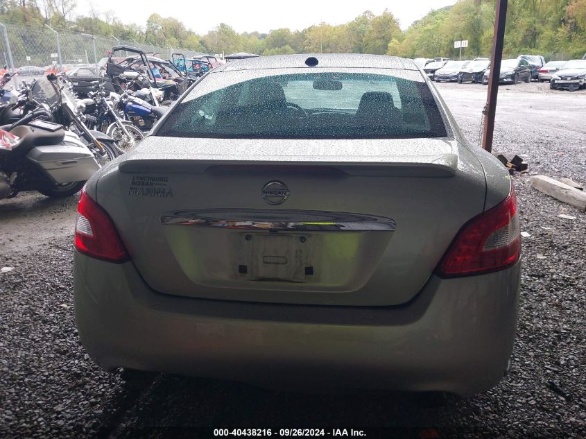 2010 Nissan Maxima 3.5 Sv VIN: 1N4AA5APXAC831411 Lot: 40724567