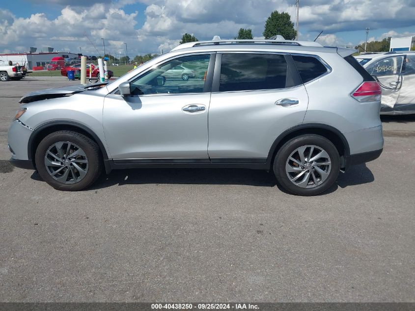 2015 Nissan Rogue Sl VIN: 5N1AT2MV6FC791182 Lot: 40438250