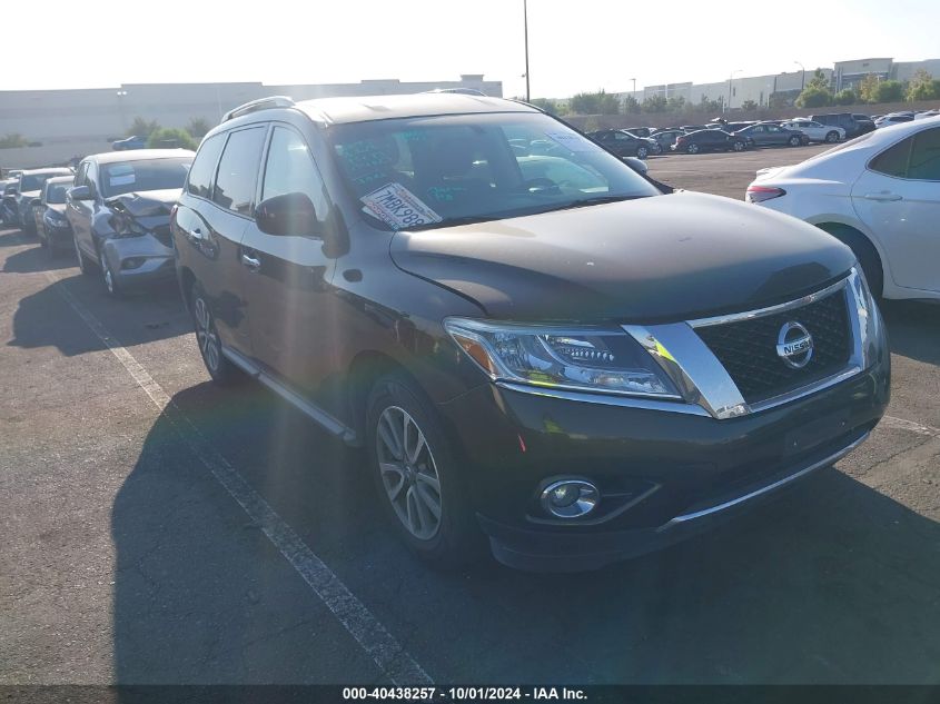 2015 Nissan Pathfinder S VIN: 5N1AR2MNXFC668144 Lot: 40438257