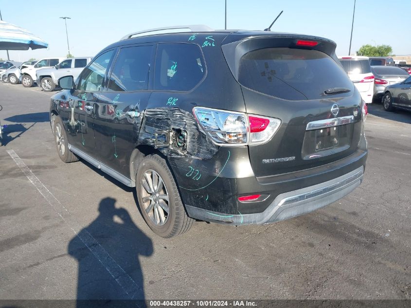 2015 Nissan Pathfinder S VIN: 5N1AR2MNXFC668144 Lot: 40438257