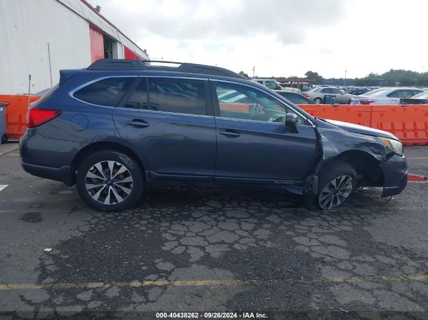 4S4BSAJC6F3243039 2015 Subaru Outback 2.5I Limited