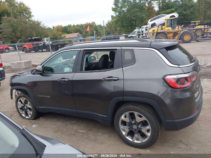 2019 Jeep Compass Limited 4X4 VIN: 3C4NJDCB5KT741158 Lot: 40438277