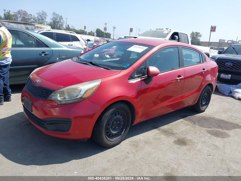 2015 KIA RIO LX - KNADM4A36F6427420