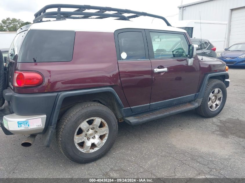 2007 Toyota Fj Cruiser VIN: JTEBU11F070086115 Lot: 40438284