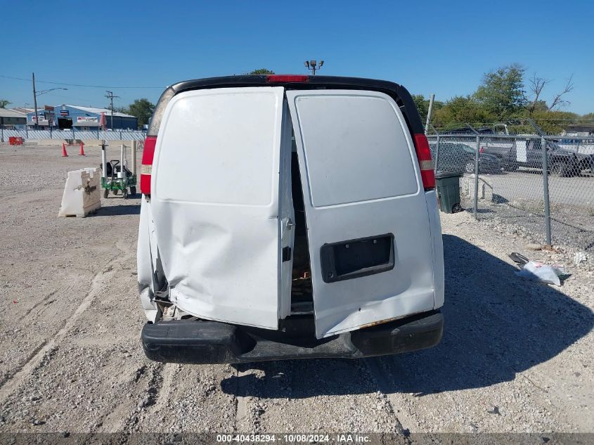 2010 Chevrolet Express G1500 VIN: 1GCUGADX0A1150115 Lot: 40438294