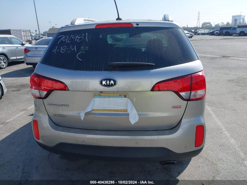 5XYKT4A62FG637727 2015 Kia Sorento Lx