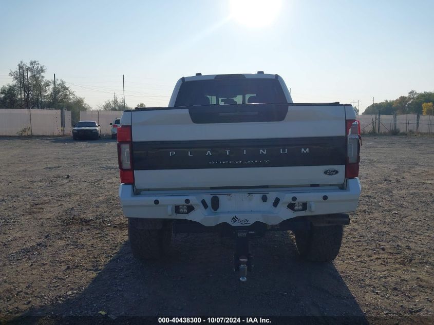 2020 Ford F-350 Platinum VIN: 1FT8W3BTXLED03868 Lot: 40438300