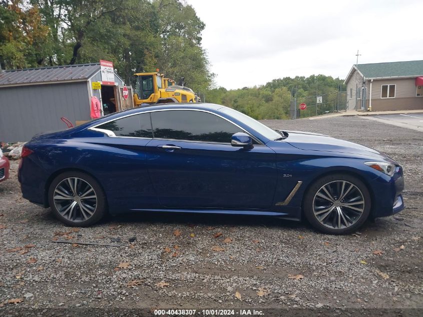 2018 Infiniti Q60 3.0T Luxe VIN: JN1EV7EL8JM392340 Lot: 40438307