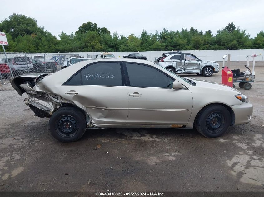 2005 Toyota Camry Le VIN: 4TBE32K05U552166 Lot: 40438325