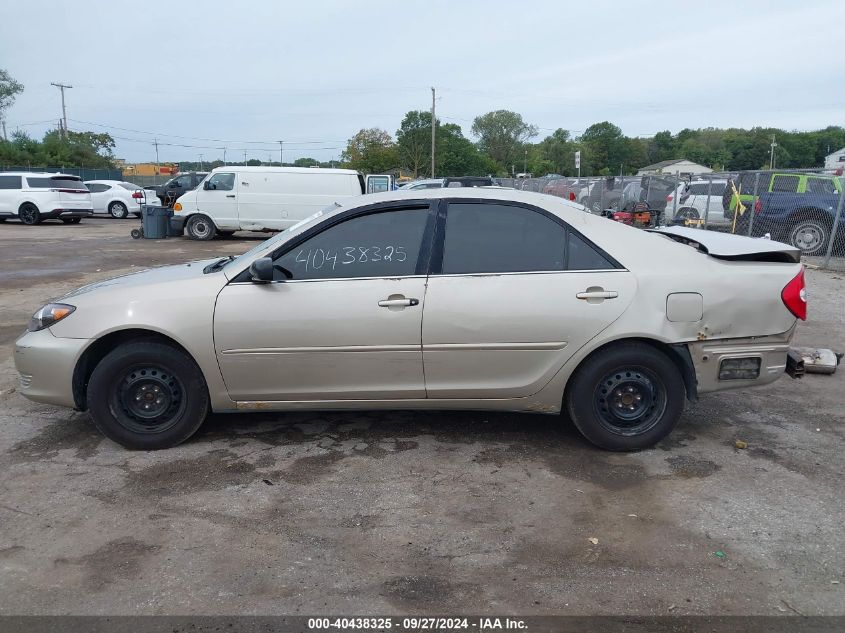 2005 Toyota Camry Le VIN: 4TBE32K05U552166 Lot: 40438325