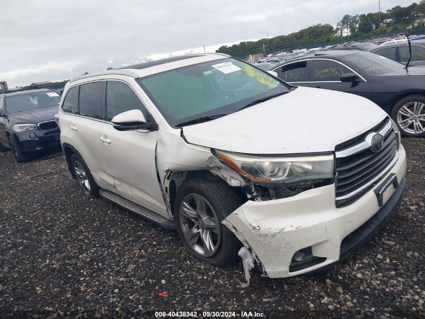 5TDDKRFH1FS156213 2015 TOYOTA HIGHLANDER - Image 1