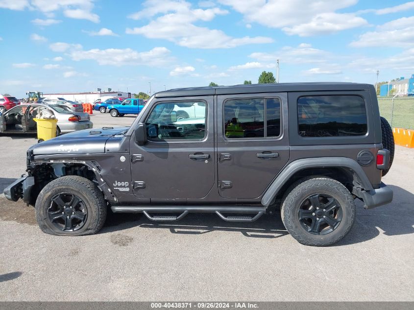 2018 Jeep Wrangler Unlimited Sport S 4X4 VIN: 1C4HJXDG3JW136962 Lot: 40438371