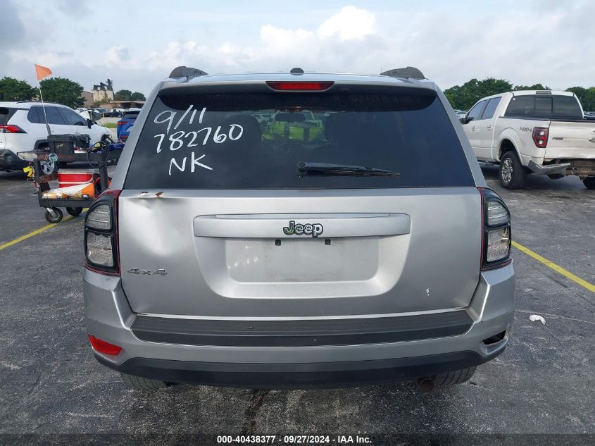 2016 Jeep Compass Sport VIN: 1C4NJDBB3GD782760 Lot: 40438377