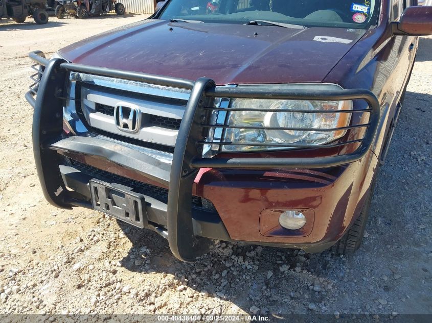 2011 Honda Pilot Ex-L VIN: 5FNYF3H52BB031211 Lot: 40438404