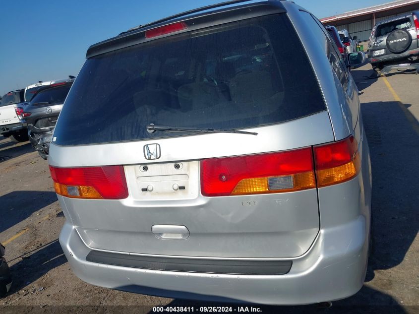 2003 Honda Odyssey Ex VIN: 5FNRL18623B114651 Lot: 40438411