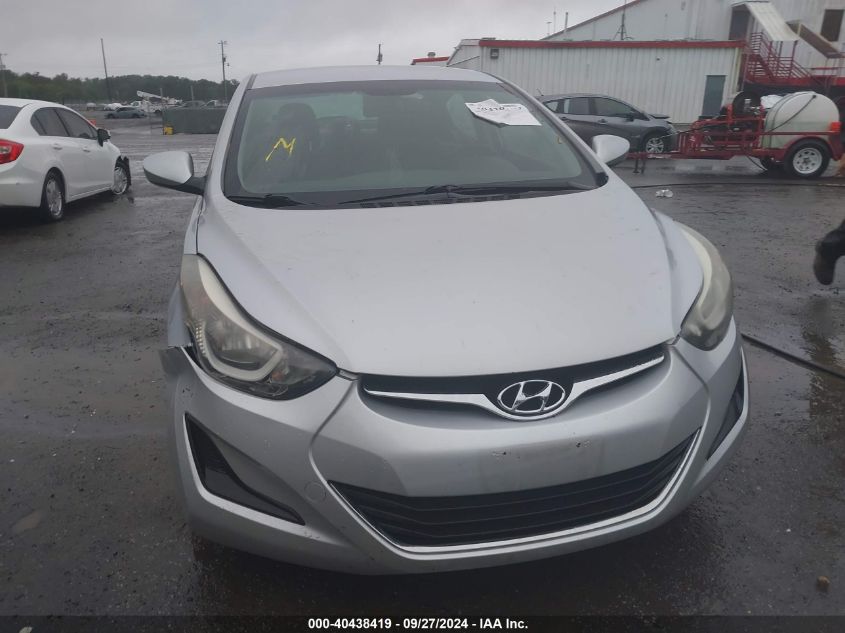 2014 Hyundai Elantra Se VIN: KMHDH4AE5EU109223 Lot: 40438419