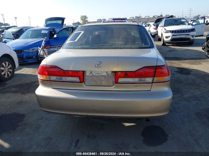 1HGCG56602A151100 2002 Honda Accord Ex