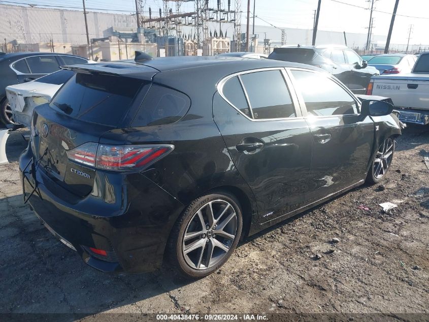 VIN JTHKD5BH6H2286755 2017 Lexus CT, 200H no.4