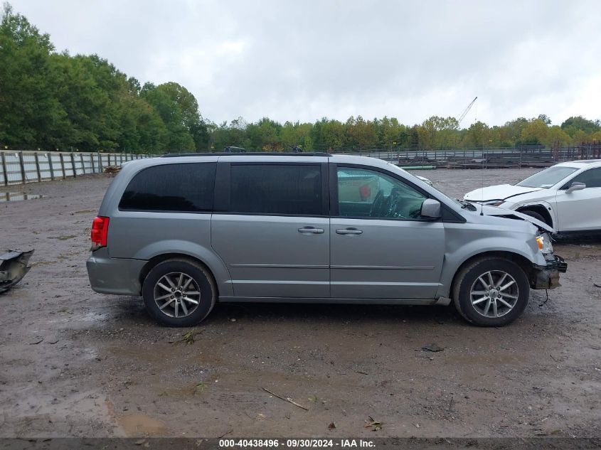 2016 Dodge Grand Caravan Sxt VIN: 2C4RDGCG8GR352837 Lot: 40438496