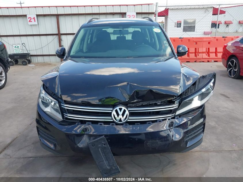 2017 Volkswagen Tiguan 2.0T/2.0T S VIN: WVGAV7AX5HK044484 Lot: 40438507