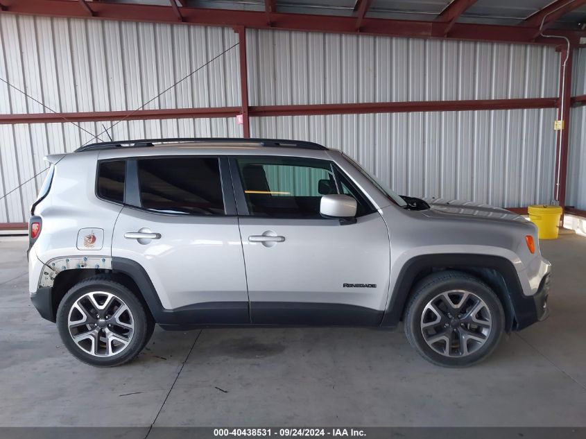 2018 Jeep Renegade Latitude Fwd VIN: ZACCJABH8JPH56741 Lot: 40438531