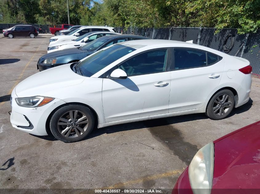 2018 Hyundai Elantra Sel/Value/Limited VIN: 5NPD84LF4JH270225 Lot: 40438557