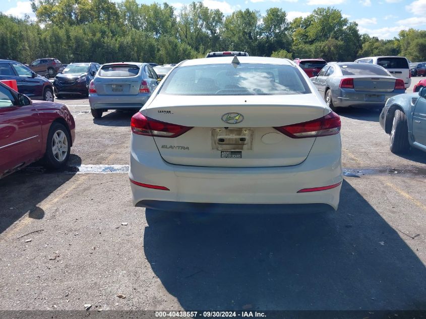 2018 Hyundai Elantra Sel/Value/Limited VIN: 5NPD84LF4JH270225 Lot: 40438557