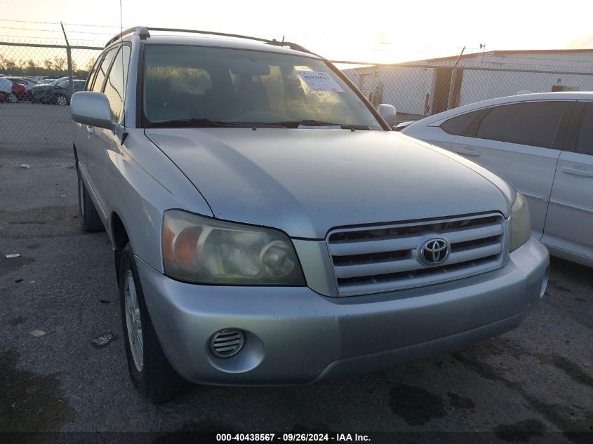 2004 Toyota Highlander VIN: JTEGD21A840082969 Lot: 40438567