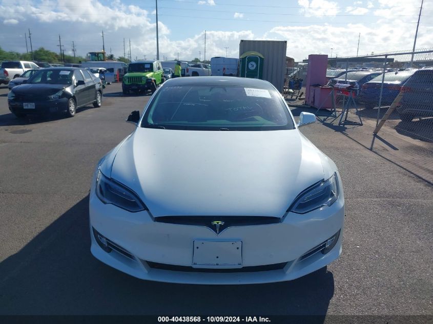 2018 Tesla Model S VIN: 5YJSA1E2XJF285606 Lot: 40438568