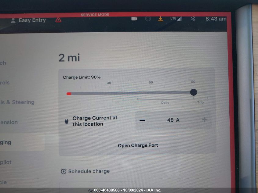 2018 Tesla Model S VIN: 5YJSA1E2XJF285606 Lot: 40438568