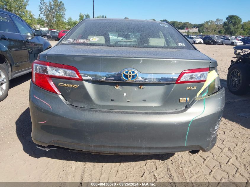 2014 Toyota Camry Hybrid Hybrid/Le/Xle VIN: 4T1BD1FK9EU102954 Lot: 40438570