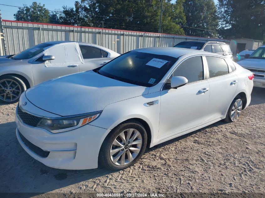 2018 Kia Optima Lx VIN: 5XXGT4L38JG252579 Lot: 40438581