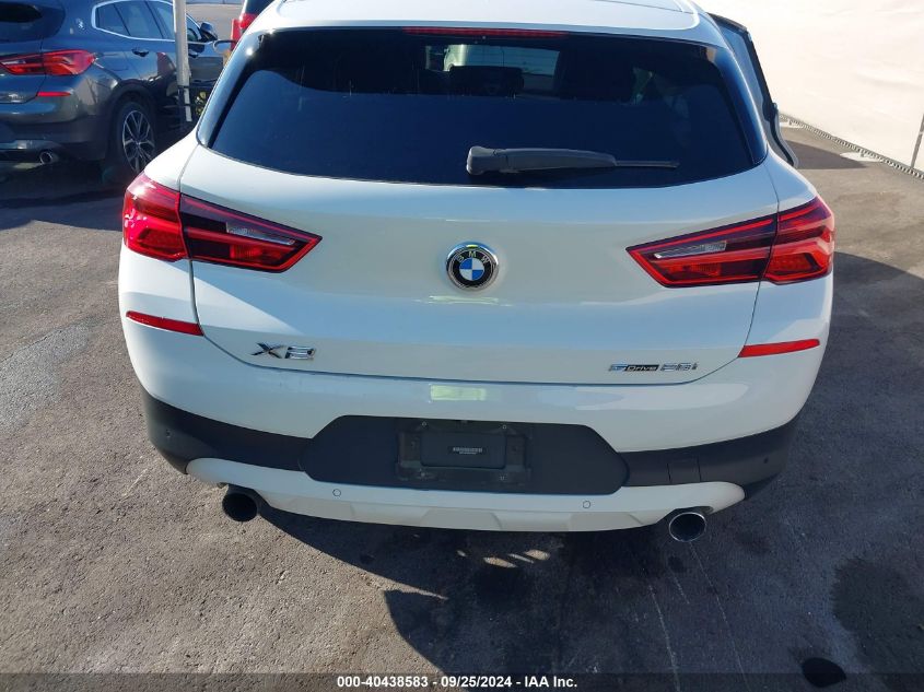 2019 BMW X2 Sdrive28I VIN: WBXYJ3C56KEP76943 Lot: 40438583