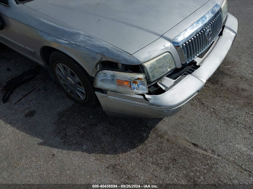 2006 Mercury Grand Marquis Gs VIN: 2MEFM74V06X646869 Lot: 40438594