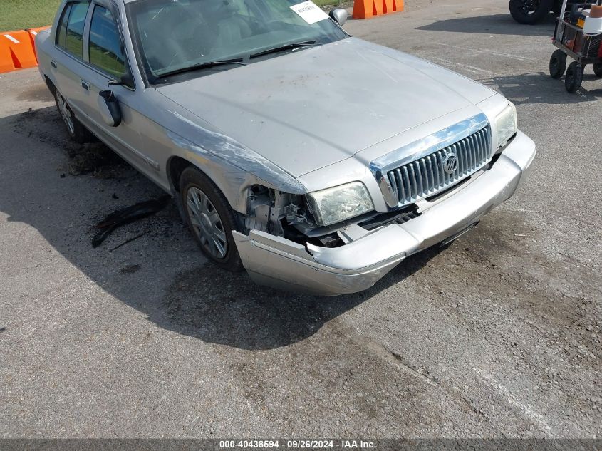 2006 Mercury Grand Marquis Gs VIN: 2MEFM74V06X646869 Lot: 40438594