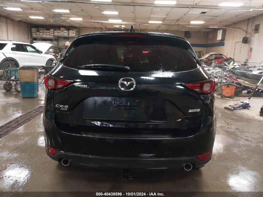 2019 Mazda Cx-5 Grand Touring VIN: JM3KFBDM1K0605199 Lot: 40438596