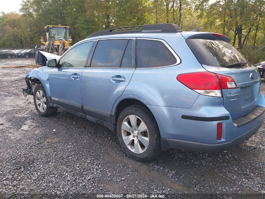 2011 Subaru Outback 3.6R Limited VIN: 4S4BRDKC9B2396137 Lot: 40438607