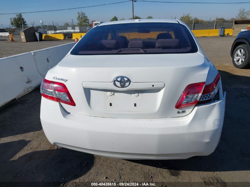 2010 Toyota Camry Le VIN: 4T1BF3EK1AU575166 Lot: 40438615