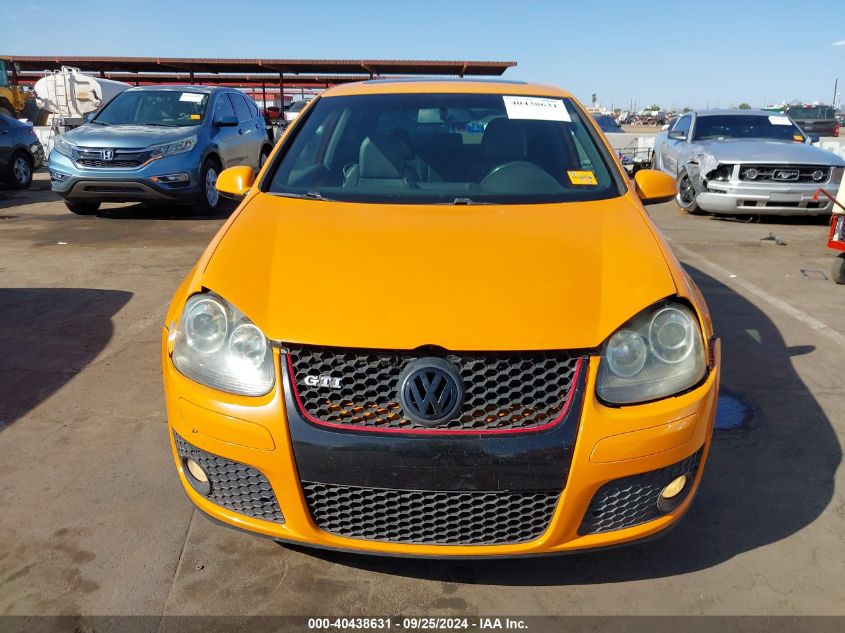 2007 Volkswagen Gti Fahrenheit VIN: WVWFV71K97W159143 Lot: 40438631