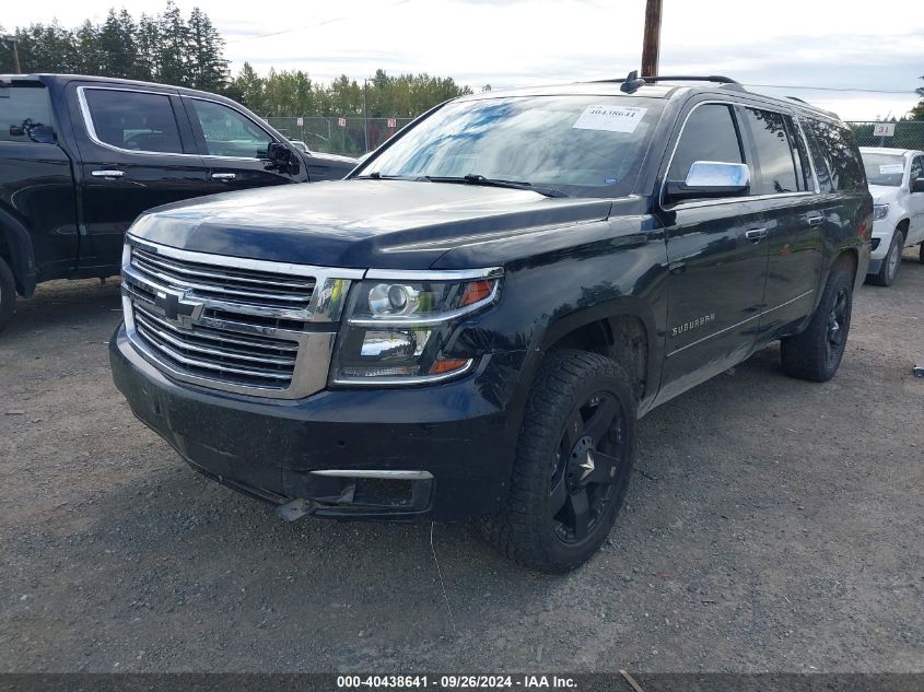 2016 Chevrolet Suburban Ltz VIN: 1GNSKJKCXGR103553 Lot: 40438641