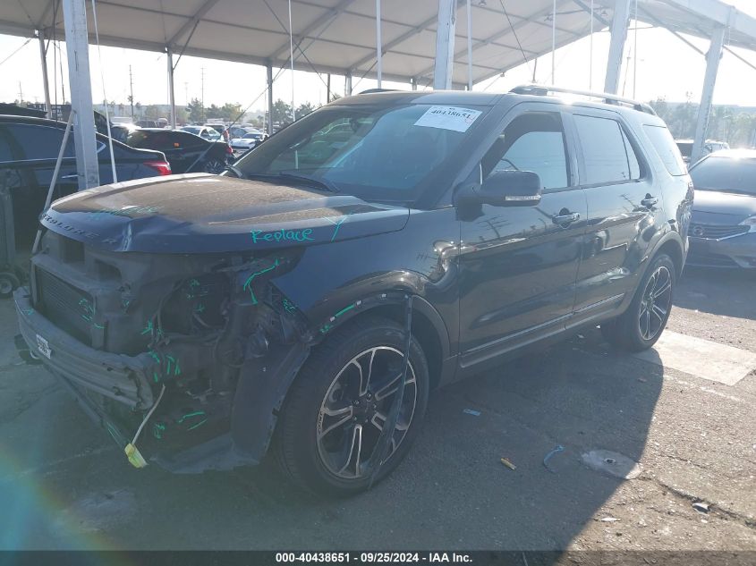 1FM5K8GT3FGA87032 2015 FORD EXPLORER - Image 2