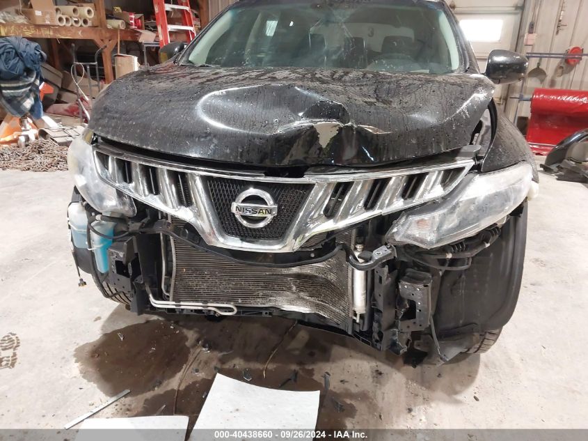 2010 Nissan Murano S/Sl/Le VIN: JN8AZ1MW2AW130637 Lot: 40438660