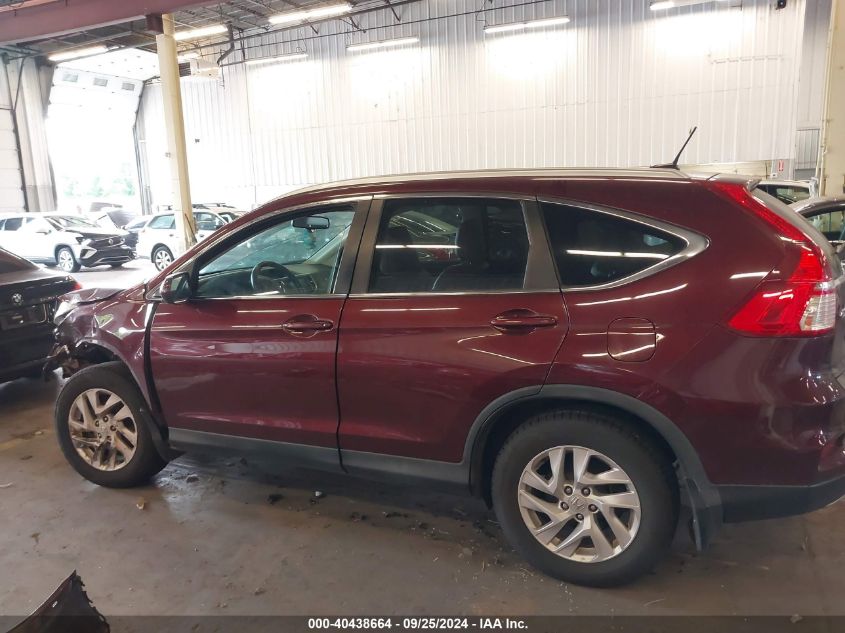 2015 Honda Cr-V Ex-L VIN: 2HKRM4H76FH638494 Lot: 40438664