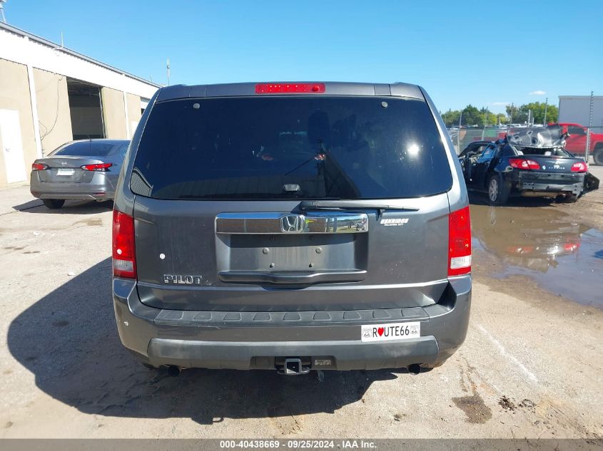 2011 Honda Pilot Lx VIN: 5FNYF3H22BB025110 Lot: 40438669