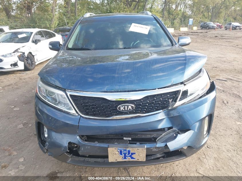 2014 Kia Sorento Lx VIN: 5XYKT4A6XEG510139 Lot: 40438670