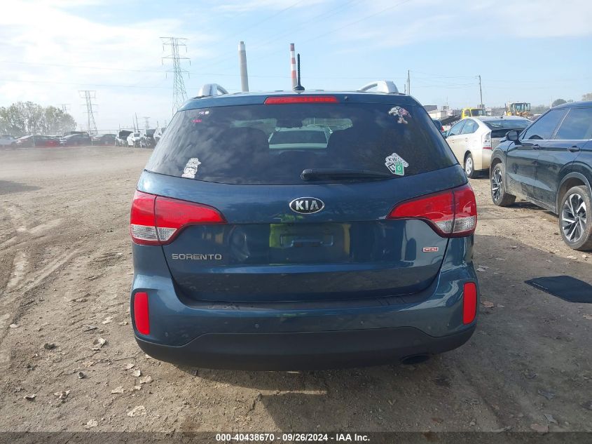 2014 Kia Sorento Lx VIN: 5XYKT4A6XEG510139 Lot: 40438670