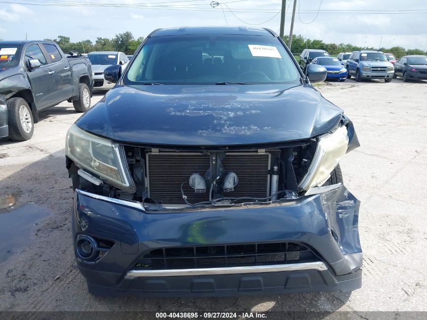 2013 Nissan Pathfinder S VIN: 5N1AR2MNXDC641331 Lot: 40438695