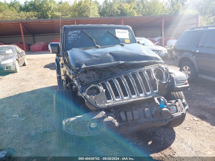 2023 Jeep Wrangler 4Xe Sahara 4X4 VIN: 1C4JJXP63PW599374 Lot: 40438702