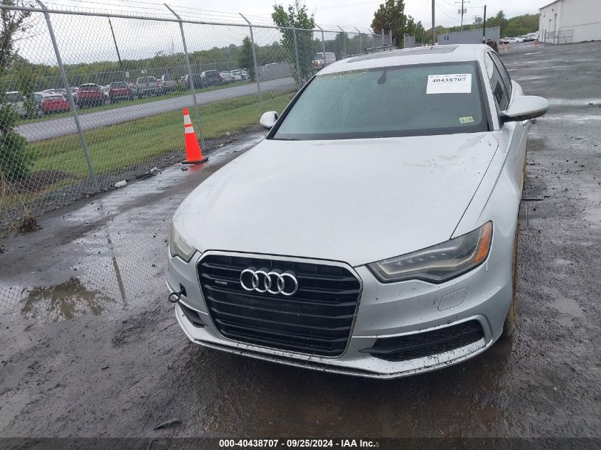 2015 Audi A6 3.0T Premium Plus VIN: WAUFGAFC4FN011024 Lot: 40438707