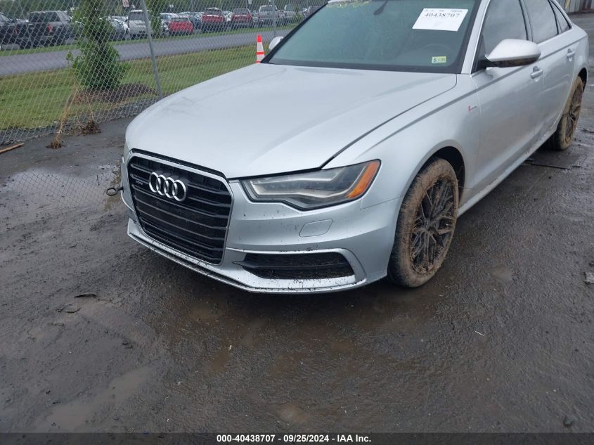 2015 Audi A6 3.0T Premium Plus VIN: WAUFGAFC4FN011024 Lot: 40438707